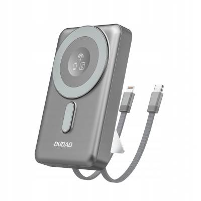 Dudao K29 10000mAh 20W бързо зареждащ се Power Bank сив (6977196680245)