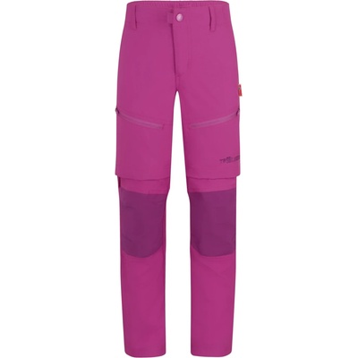 Trollkids Детски панталон със свалящи крачоли Trollkids Kid's Nordfjord Zip-Off Pants Walking trousers - Fresh Berry - размер 92 (EU) (701-1740-0811)