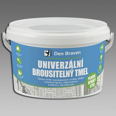 Debbex 004040RL Tmel univerzální brousitelný 14 kg bílá