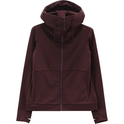 Jeanne Baret Дамско ежедневно яке Jeanne Baret Women's Bellflower Hood Jacket Casual jacket - Black Berry - размер 42 (EU) (103-2759-0115)