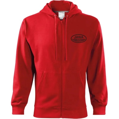 mikina Jawa 3MZ červená černá