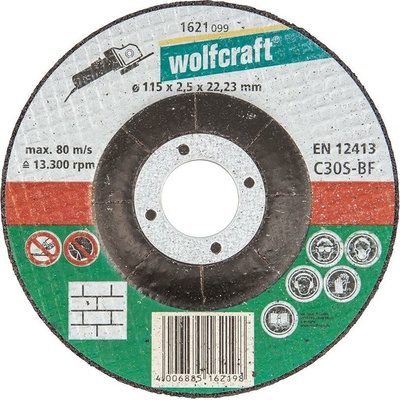 Wolfcraft Řezný kotouč 115 x 2.5 mm 1621099