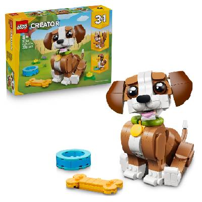 Creator 3in1 Cute Animals: Playful Puppy Dog Toy 31382 - TBC