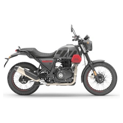 Royal Enfield Scram 411 Graphite Red