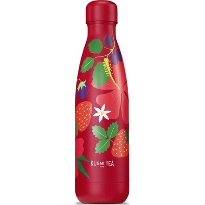 Kusmi Tea Termolahev QWETCH design Aqua Rosa 500 ml červená