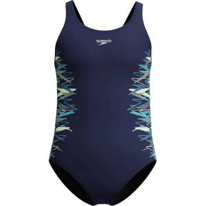 Speedo Цял бански girls placement muscleback 1pc - sportdepot - 31,68 лв