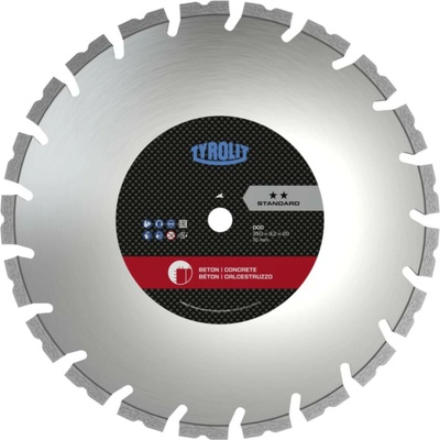 TYROLIT Kotúč diamantový DCC 350x3,2x25,4mm standard