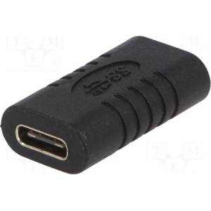 Goobay USB-C - USB-C F/F адаптер, черен 45401 (45401)