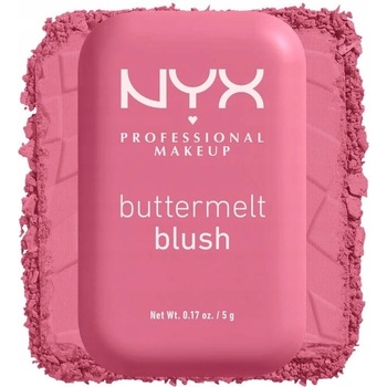 NYX Professional Makeup Buttermelt Blush púdrová lícenka 06 For the Butta 5 g