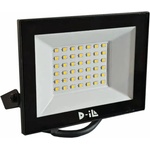 D-iL Led ПРОЖЕКТОР 30w 6500К 2510lm ip65 ЧЕРЕН d-il (3800232868112)