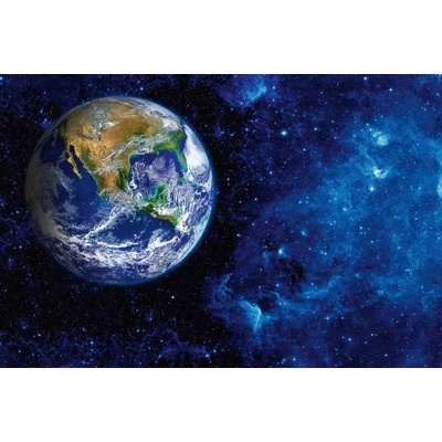 Dimex MS-5-2236 Vliesová fototapeta Země z vesmíru rozměry 375 x 250 cm