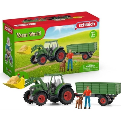 Schleich Traktor s prívesom