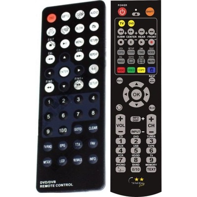 GENERAL SENCOR SPV7702, SPV7703, SPV7903T - съвместимо дистанционно управление на марката General (SPV7702, SPV7703, SPV7903T)