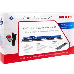 Piko Товарен влак с дизелов локомотив - SM 42 PKP Cargo и 2 открити товарни вагона (97937)