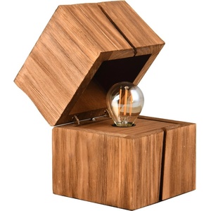 TRIO Кафява настолна лампа (височина 16 cm) Treasure - Trio (514110130)