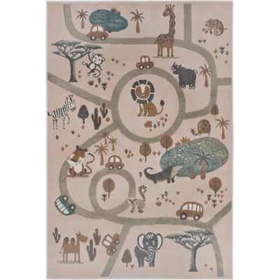 Hanse Home Collection Adventures 105972 Cream Brown Grey Béžová