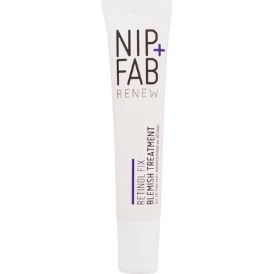 NIP+FAB Renew Retinol Fix Blemish Gel Treatment 10% lokální péče na nedokonalosti pleti 15 ml