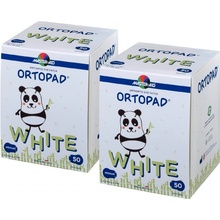 Ortopad Dětské okluzory White 100 ks Medium