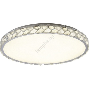 LUXERA 46155 - led плафон laruna led/85w/230v Ø 80 см матов хром (46155)