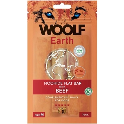 Woolf Dog Earth NOOHIDE M Beef 90 g