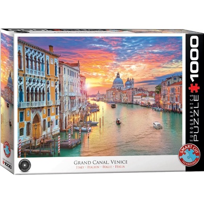 EUROGRAPHICS Canal Grande Benátky 1000 dílků