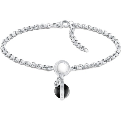 Tommy Hilfiger Дамска гривна с оникс Tommy Hilfiger 2780764 (2780764)