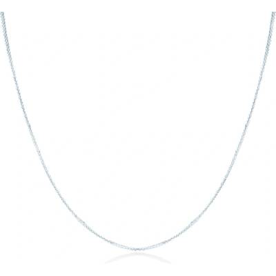 SAVICKI Синджирче Savicki 0, 9 мм: бяло злато, лисича опашка