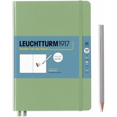 Sage sketchbook Medium 112 pages 150g/m2 paper, plain
