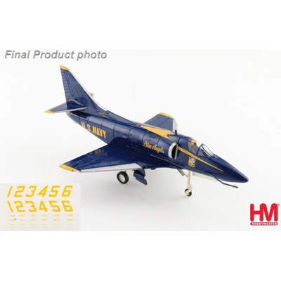 Hobby Master A-4F Skyhawk USN Blue Angels 1979 w Decal Sheet 1:72