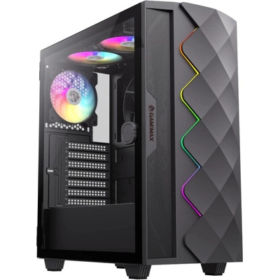 Ion Computers Геймърски компютър ION Gamemax Diamond CP A-RGB с процесор Intel Core i3-13100F, видео карта AMD Radeon RX 7600 8GB GDDR6, RAM памет 16GB(2x8GB) DDR4 3200MHz, SSD 1TB NVMe PCIe Gen4 (c004775)