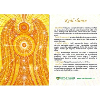 Král slunce - harmonizační obrázek