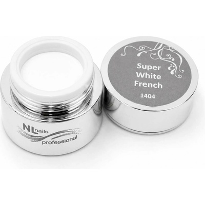 NL nails professional Uv Led gel Super white french 15ml