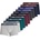 Jack and Jones Мъжки боксерки Jack and Jones Solid Mens 10-Pack Boxer Trunks - Multi