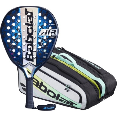 Babolat Air Viper 2.5 + 1x Babolat RH Pro Padel Silver/Black/Multi