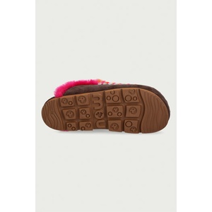 Mou чехли дамски от велур Winter Bio Overstitching (MU.FW431005A.MOCHA)