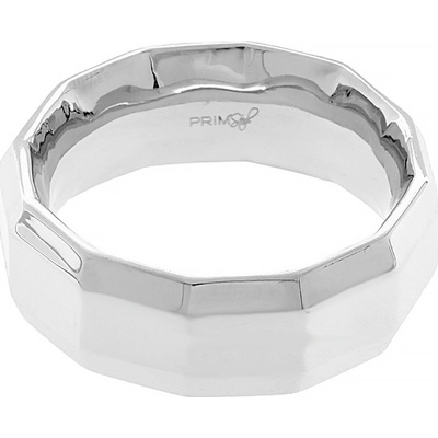 MPM Pánský ocelový nerezový prsten 8059 stříbrné barvy