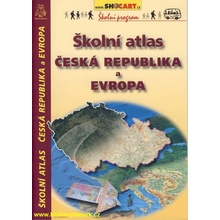 Školní atlas Česká republika a Evropa