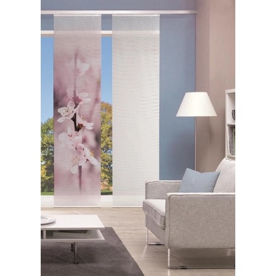 Home Wohnideen japonská stena 84359 KISGOLE 0507 bieloruzova 260x60 cm (v x s)