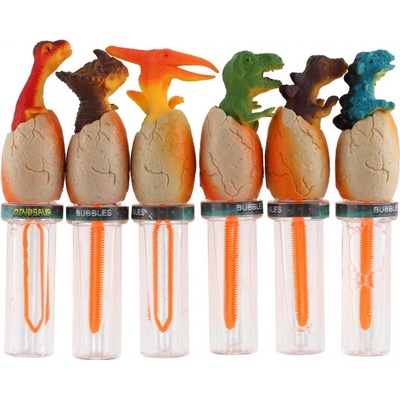 Bublifuk dinosaurus ve vejci 16cm mix druhů