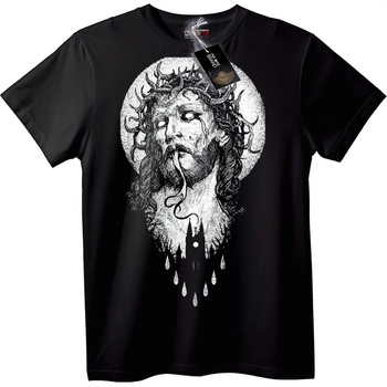 NOONEBRAND Тениска Мистичен deity - S, Black