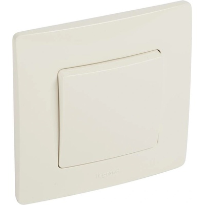 Legrand Девиаторен ключ 10А в блистер цвят крем Niloe - 396451 (396451)