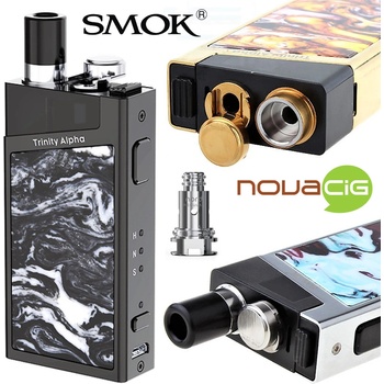 elfbar nachfüll pod läuft aus SMOK Trinity Alpha Resin Pod Kit 1000 mAh Prism Chrome 1 ks od 20,38 €