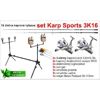 Sports Kaprársky set 3K16 3,6 m 3 lb 3 diely