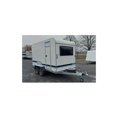 Přívěs Tomplan TFS 360.01 SC 2000kg rampa+dveře+alu kola+okno
