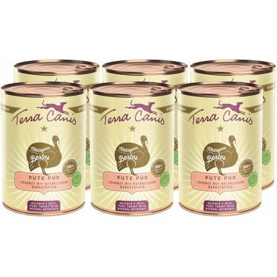 Terra Canis Butcher´s best Turkey pure 6 x 400 g