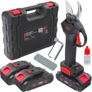Red Technic Акумулаторни градинарски ножици 20 v 30 мм 41652 (rtsa0063)