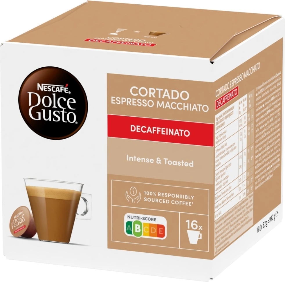 NESCAFÉ Cortado Безкофеиново ДЕКАФ кафе на капсули 16 бр