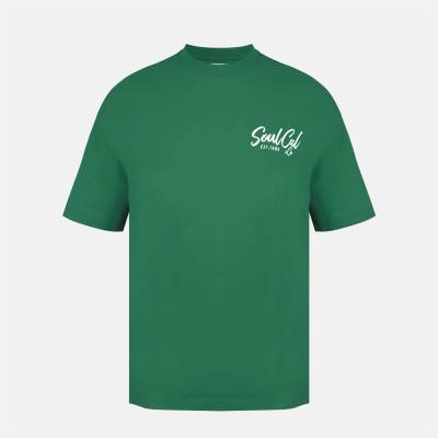 SoulCal Тениска SoulCal Men's Soul Fast Food Oversized T-Shirt - Green