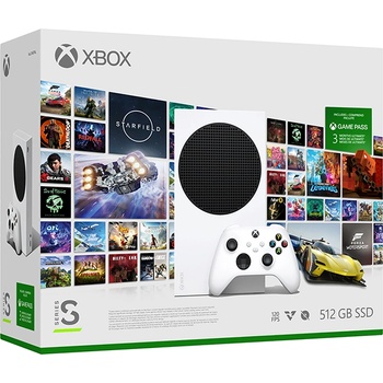 Image 1 of Microsoft Xbox Series S 512GB + Game Pass Ultimate 3 Month