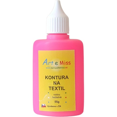 Kontúra na textil 81 neón ružová